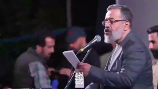 مداحی متفاوت حاج محمود کریمی در میدان انقلاب - رهبرمون هرچی بگه همونه - جنگ رمضان