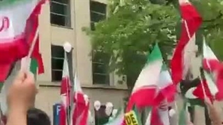 همدردی مردم اروپا از ایران....آزادگان همه جا هستند...