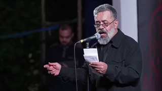 مداحی حاج محمود کریمی در تجمع شبانه مردمی در میدان انقلاب - جنگ رمضان