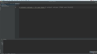 3. Booleans