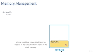 2. Stack memory and heap memory simulation