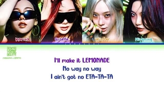 لیریک Lemonade از Aespa