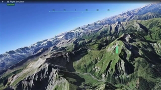 شبیه‌ساز پرواز Google Earth به مرورگرها آمد