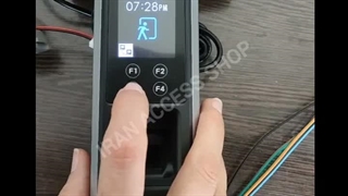 تعریف اضافه و حذف اثرانگشت در دستگاه حضور و غیاب ac2100plus
