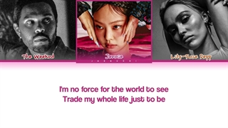 لیریک One of the girls از Jennie و The weekend و Lily-Rose Depp