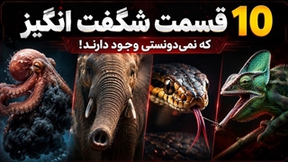 ۱۰ عضو شگفت انگیز در بدن حیوانات که نمیدونستی!