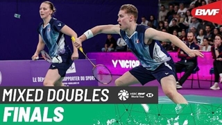 مسابقه فینال بدمینتون YONEX Swiss Open 2026 دوبل میکس - Gicquel-Delrue از فرانسه درمقابل Christiansen-Bøje از دانمارک