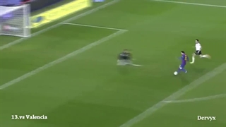 Lionel Messi All 91 Goals in 2012