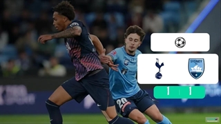 خلاصه بازی تاتنهام 1 (4) - 1 (2) سیدنی اف سی