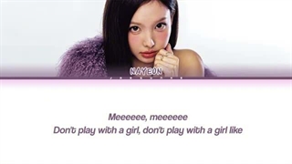 لیریک متن آهنگ سولو MEEEEEEE از نایون عضو توایس (NAYEON TWICE) + LYRICS