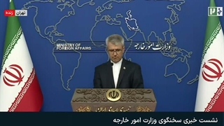 واکنش بقایی به سوال یک خبرنگار درباره ترامپ