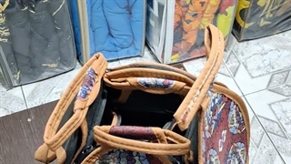 باکس سه تیکه ای قابلمه طرح جاجیم با دوخت بسیار عالی
