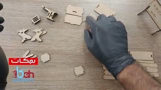 ویدئوهای کمکی راهنمای ساخت پازلهای چوبی سه بعدی بهکات-کلاس درس