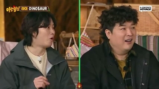 کاور آهنگ dinosaur از رامی در برنامه Knowing Brothers
