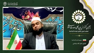 مولوی خلیل الله مرتضایی امام جمعه نوغاب و مدیر مدرسه سراج المدارس خراسان جنوبی