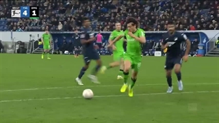 TSG Hoffenheim 5-1 Borussia Mönchengladbach-هفته هفدهم ۲۰۲۵/۲۰۲۶-۱۰/۶/۱۴۰۵ شهریور ماه