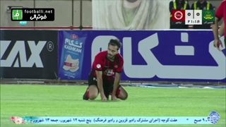 خلاصه بازی شمس آذر قزوین 0-0 تراکتور
