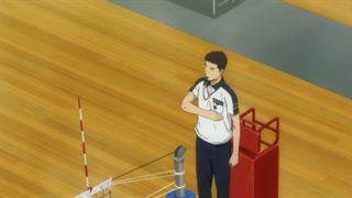 انیمه هایکیو فصل اول قسمت 15 | Haikyuu S1 با زیرنویس فارسی چسبیده