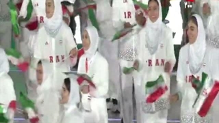رژه کاروان ورزشی ایران - بازیهای آسیایی ناگویا ژاپن ۲۰۲۶ - فرشته های میناب 168