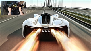 رانندگی با SRT Tomahawk در بازی Assetto Corsa با فرمان Thrustmaster