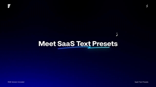 پک 10 پریست متن متحرک پریمیر طرح SaaS