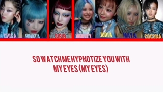 لیریک آهنگ hypnotize از xg