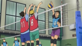 انیمه هایکیو فصل چهارم بخش اول قسمت 3 | Haikyuu S4 Part 1 با زیرنویس فارسی چسبیده