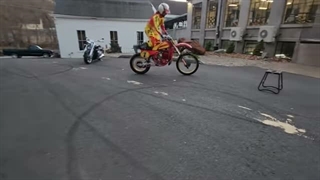 BACK TO THE FUTURE @ 88MPH ON A 1980 HONDA CR250R