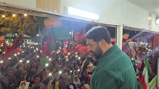 اجرای ابوذر روحی در تجمع شبانه مردمی کبودرآهنگ همدان 1405/7/13