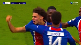 گل چهارم PSG به سیتی(اکلیوش)