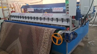 قالیشور اتوماتیک میزی تکرو صنعت در سایزها و تعداد برس مختلف۰۹۱۴۱۰۷۴۸۱۷