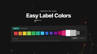 بررسی Easy Label Colors پلاگین پریمیر + دانلود