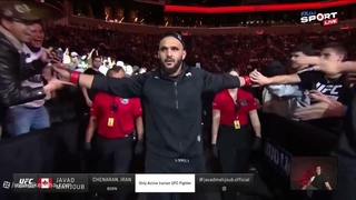 مبارزه جواد محجوب با جوئل فاگلیر