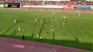 گل مردود پرسپولیس و علیپور به مس شهر بابک به دلیل آفساید