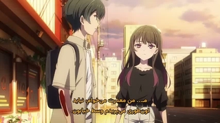 انیمه ساتو سان سرد فقط با من شیرینه Shiotaiou no Satou san ga Ore ni dake قسمت 3