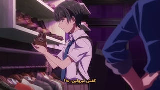 انیمه ساتو-سانِ سرد فقط با من شیرینه Shiotaiou no Satou-san ga Ore ni dake Amai قسمت 3