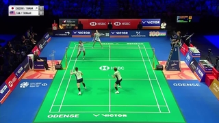 مسابقه فینال بدمینتون VICTOR Denmark Open 2026 دوبل زنان - Suzuki-Yamakita از ژاپن در مقابل Tan-Muralitharan از مالزی