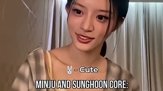 مینجو عضو آیلیت Minju from İllit / سونگهون عضو انهایپن Sunghoon from ENHYPEN