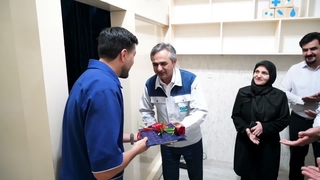 قدردانی معاون سرمایه‌های انسانی و مسئولیت‌های اجتماعی فولاد سنگان از کادر پرستاری