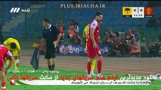 خلاصه بازی پرسپولیس 0 - فولاد 1 - لیگ برتر ایران - هفته 10 (یکشنبه 3 آبان)