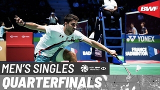 YONEX French Open 2026  Kodai Naraoka (JPN) [6] vs Christo Popov (FRA) [3]  MSQF